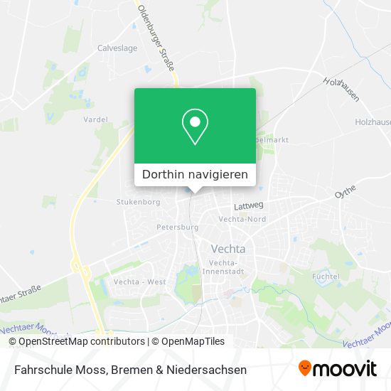Fahrschule Moss Karte