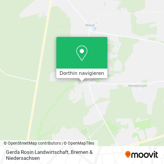 Gerda Rosin Landwirtschaft Karte