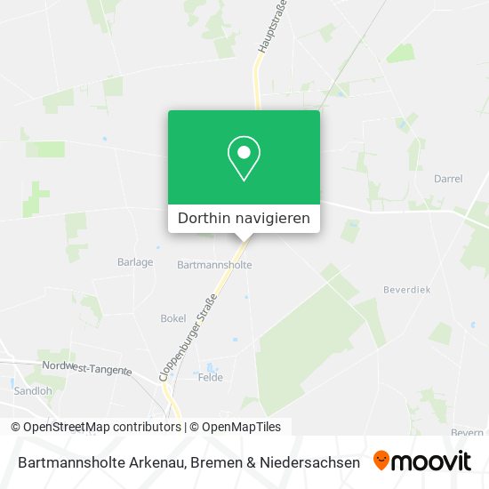 Bartmannsholte Arkenau Karte