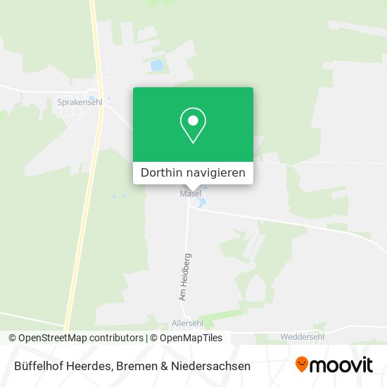 Büffelhof Heerdes Karte