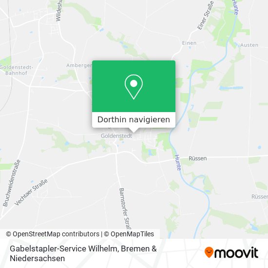 Gabelstapler-Service Wilhelm Karte