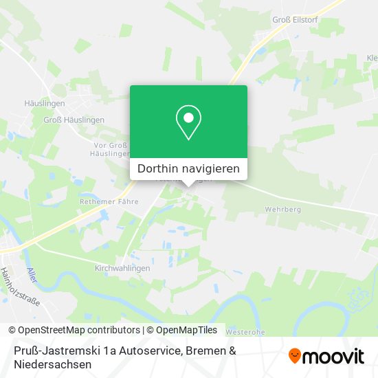 Pruß-Jastremski 1a Autoservice Karte