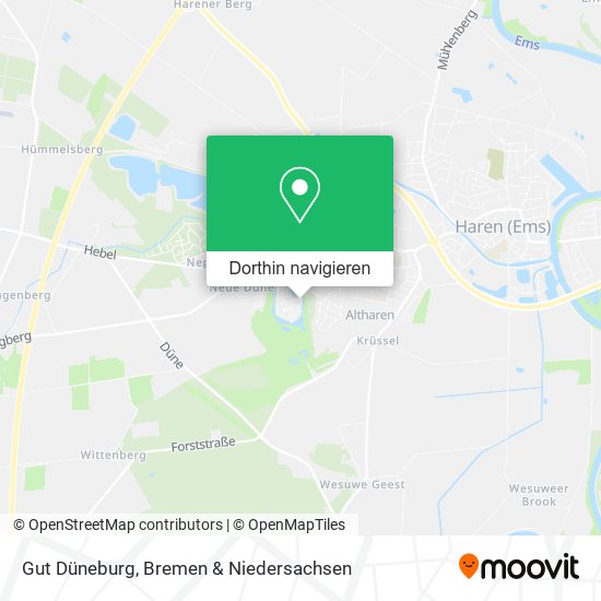 Gut Düneburg Karte