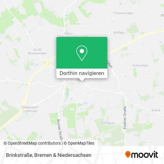 Brinkstraße Karte