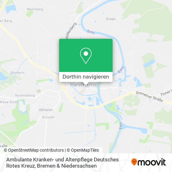 Ambulante Kranken- und Altenpflege Deutsches Rotes Kreuz Karte