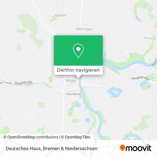 Deutsches Haus Karte