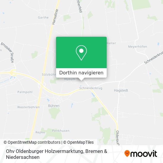 Ohv Oldenburger Holzvermarktung Karte