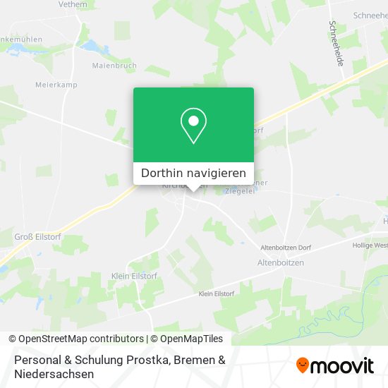 Personal & Schulung Prostka Karte