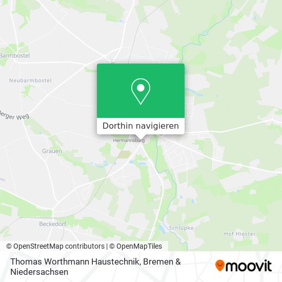 Thomas Worthmann Haustechnik Karte