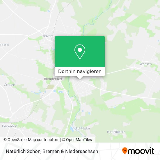 Natürlich Schön Karte