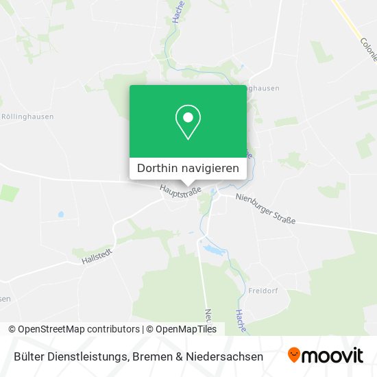 Bülter Dienstleistungs Karte