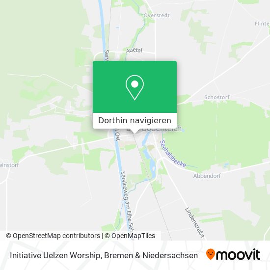 Initiative Uelzen Worship Karte