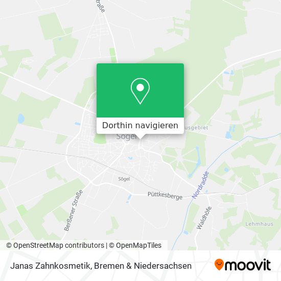 Janas Zahnkosmetik Karte