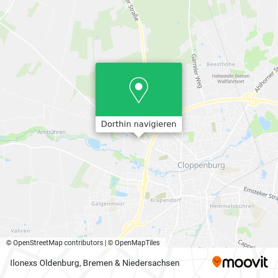 Ilonexs Oldenburg Karte