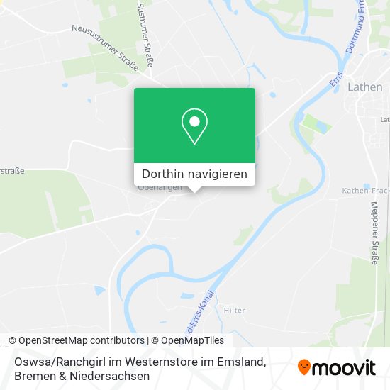 Oswsa / Ranchgirl im Westernstore im Emsland Karte