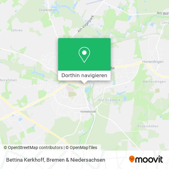 Bettina Kerkhoff Karte