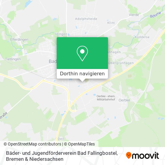 Bäder- und Jugendförderverein Bad Fallingbostel Karte
