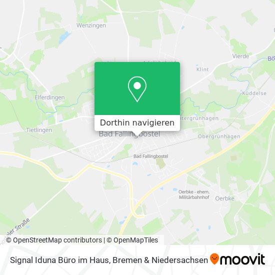 Signal Iduna Büro im Haus Karte