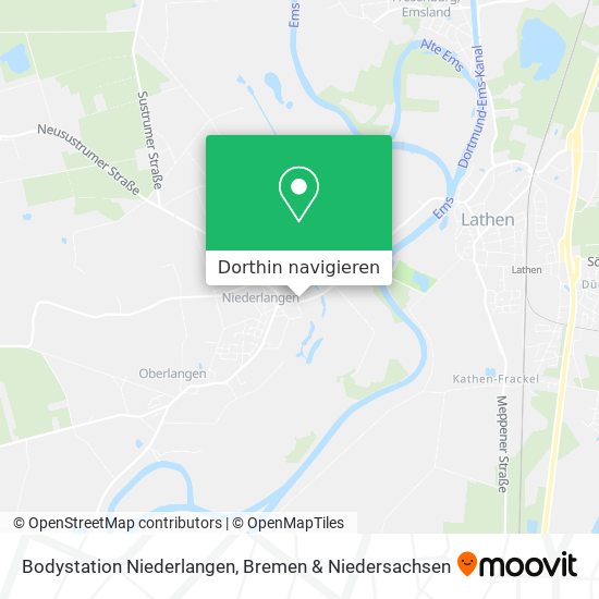 Bodystation Niederlangen Karte