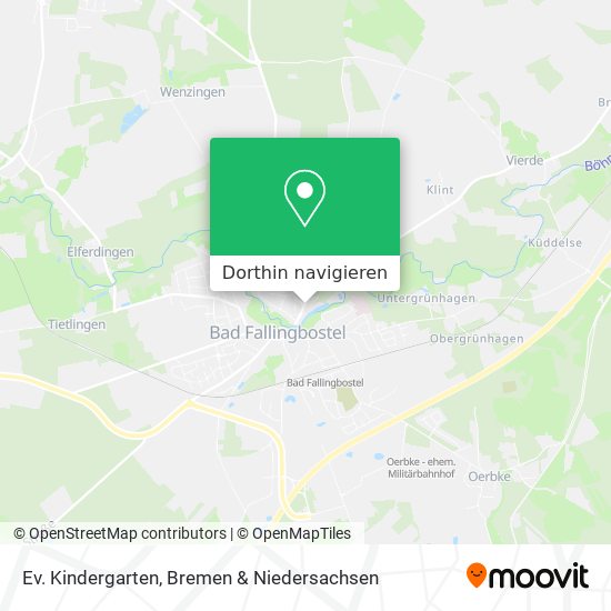 Ev. Kindergarten Karte