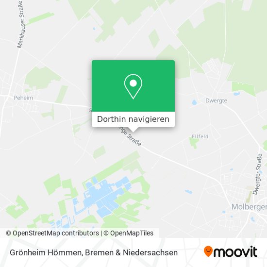Grönheim Hömmen Karte