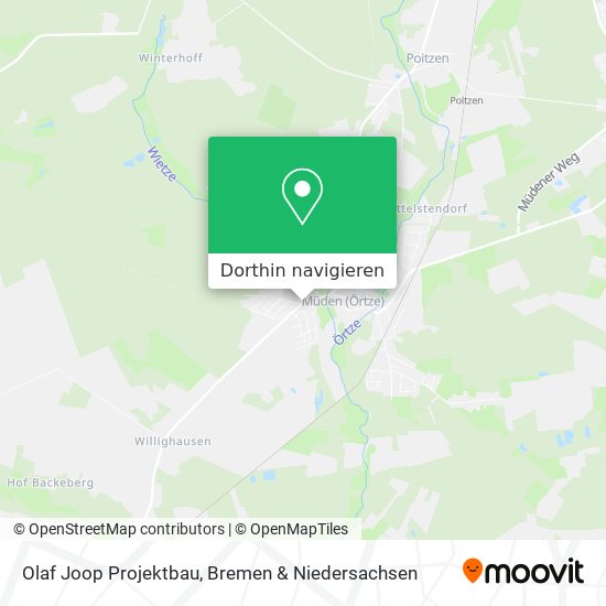 Olaf Joop Projektbau Karte