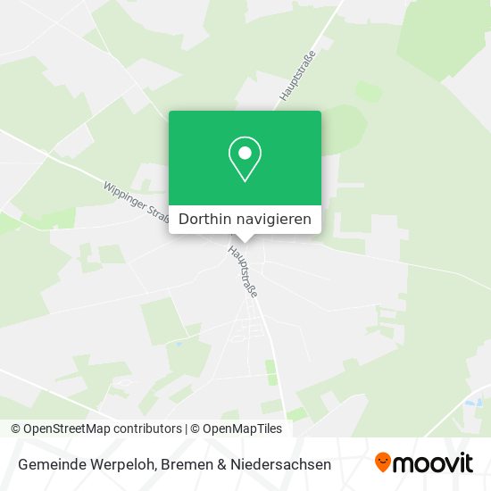 Gemeinde Werpeloh Karte
