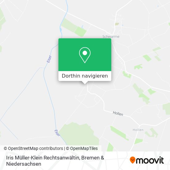 Iris Müller-Klein Rechtsanwältin Karte
