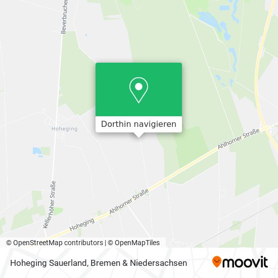 Hoheging Sauerland Karte