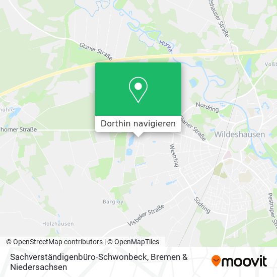 Sachverständigenbüro-Schwonbeck Karte