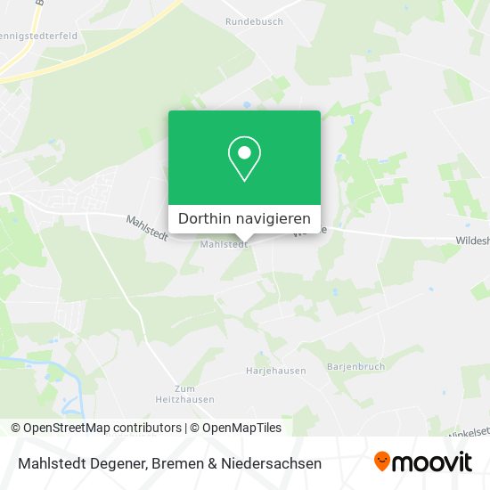 Mahlstedt Degener Karte