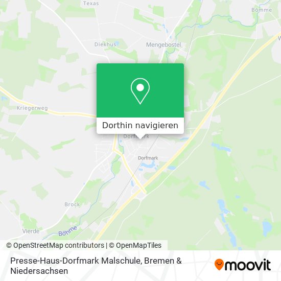 Presse-Haus-Dorfmark Malschule Karte
