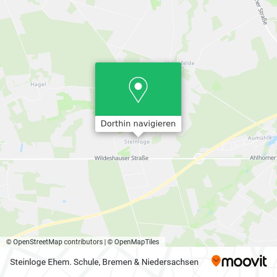 Steinloge Ehem. Schule Karte