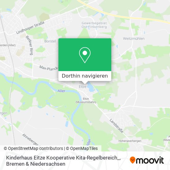 Kinderhaus Eitze Kooperative Kita-Regelbereich_ Karte