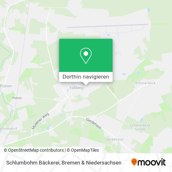 Schlumbohm Bäckerei Karte