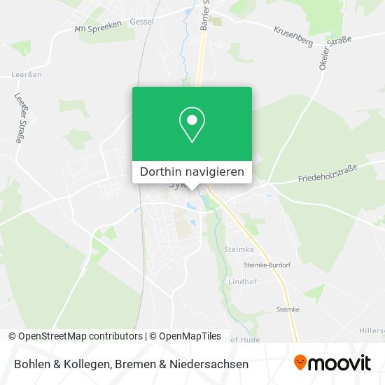 Bohlen & Kollegen Karte