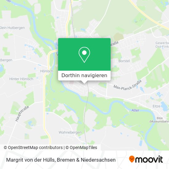 Margrit von der Hülls Karte