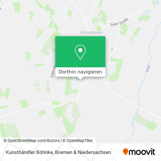 Kunsthändler Böhnke Karte