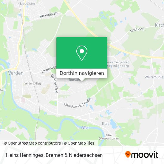 Heinz Henninges Karte