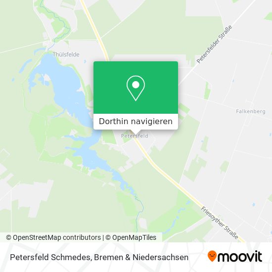 Petersfeld Schmedes Karte