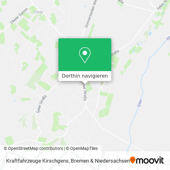 Kraftfahrzeuge Kirschgens Karte