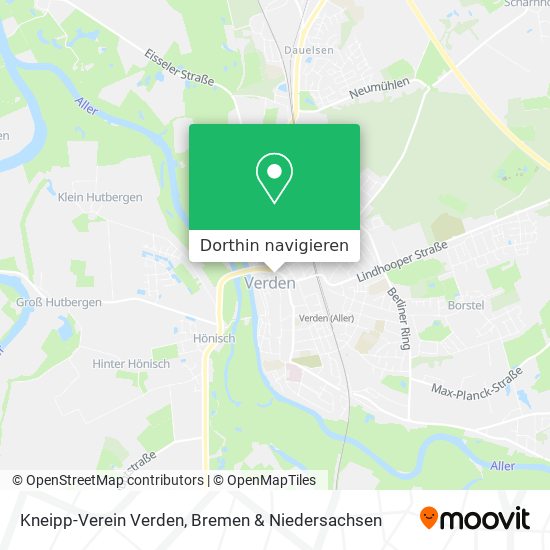 Kneipp-Verein Verden Karte