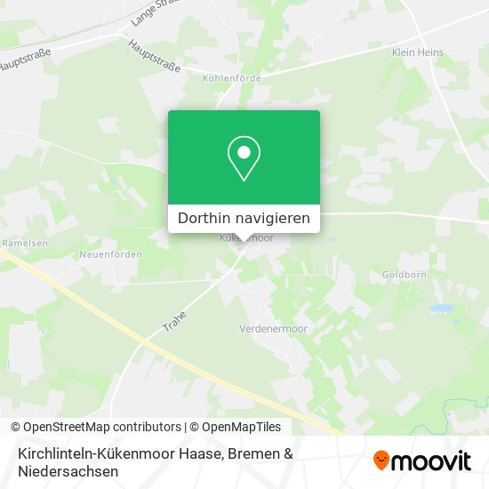 Kirchlinteln-Kükenmoor Haase Karte