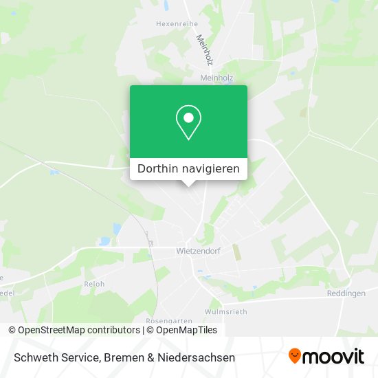 Schweth Service Karte