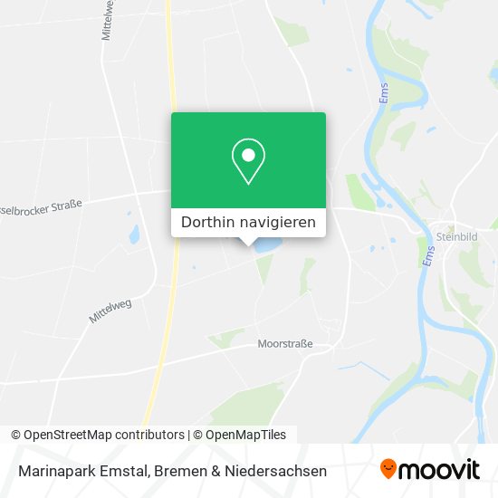 Marinapark Emstal Karte