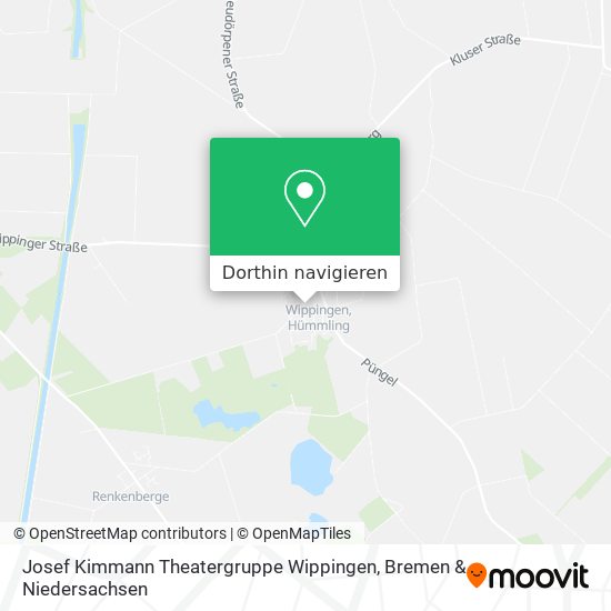 Josef Kimmann Theatergruppe Wippingen Karte