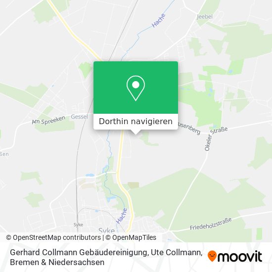 Gerhard Collmann Gebäudereinigung, Ute Collmann Karte