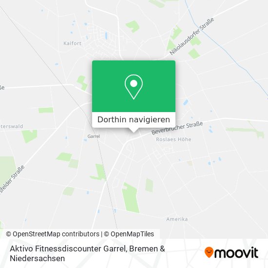 Aktivo Fitnessdiscounter Garrel Karte
