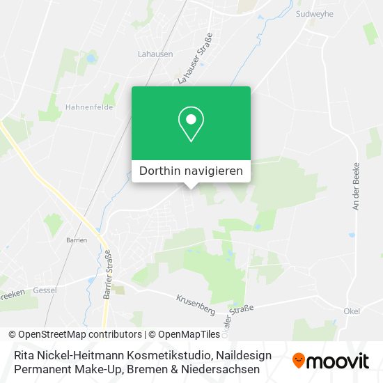 Rita Nickel-Heitmann Kosmetikstudio, Naildesign Permanent Make-Up Karte