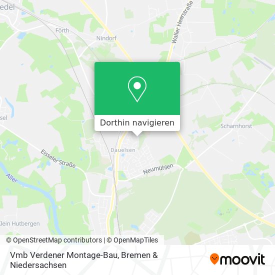 Vmb Verdener Montage-Bau Karte